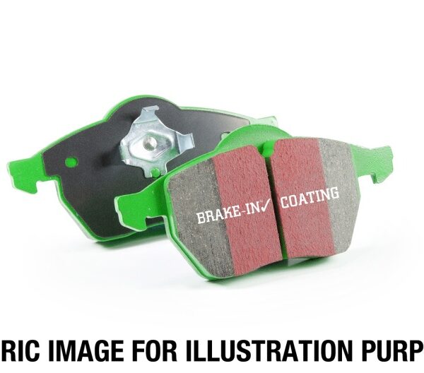 EBC 2016+ Jaguar F-Pace 2.0L TD (180) Greenstuff Front Brake Pads