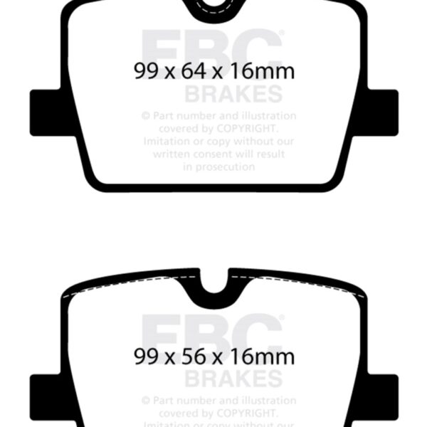 EBC 2019+ BMW Z4 G29 2.0T Bluestuff Rear Brake Pads