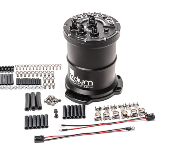 Radium Multi-Pump Fuel Surge Tank Fits Walbro GSS342 / AEM 50-1200 / DW4 (Pumps Not Included)