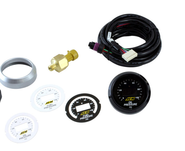 AEM 52mm Pressure (Oil or Fuel) Digital Gauge