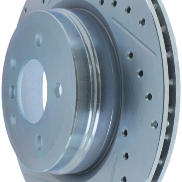 StopTech Select Sport 07-13 BMW 335i Slotted & Drilled Vented Right Rear Brake Rotor