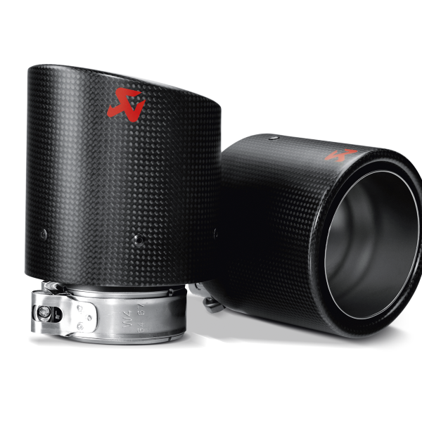 Akrapovic 09-12 Volkswagen Golf GTD (VI) Tail Pipe Set (Carbon)
