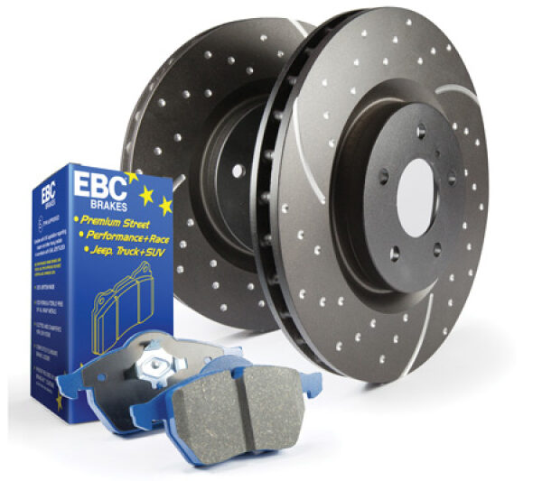 EBC S6 Kits Bluestuff Pads and GD Rotors
