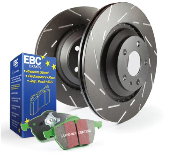 EBC S2 Kits Greenstuff Pads and USR Rotors