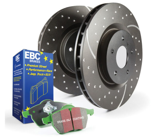 EBC S3 Brake Pad and Rotor Kit