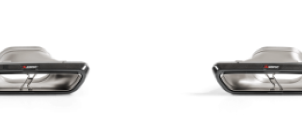 Akrapovic 2018 Mercedes Benz E63 (W213) Evolution Tail Pipe Set (High Gloss Carbon)