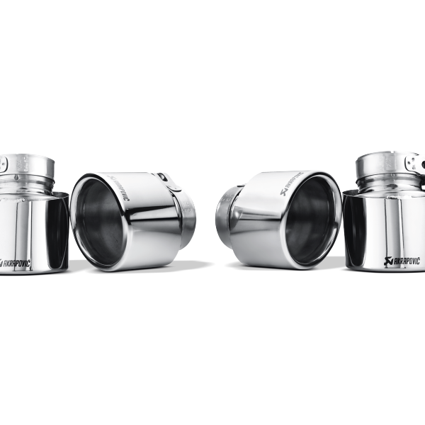 Akrapovic 09-14 BMW X5M (E70) Tail Pipe Set (Titanium)