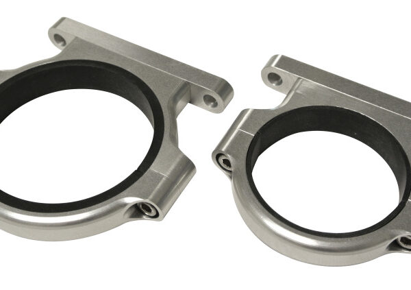 Fuelab Plate Mount Fuel Pump Billet Bracket Set - (2) Brackets for Each Pump