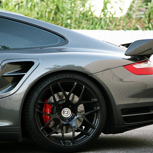 VR Aero 07-13 Porsche 997 TT Carbon Fiber GT2 Style Add-on Rear Wing