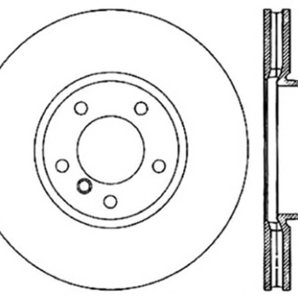 StopTech Slotted & Drilled Sport Brake Rotor