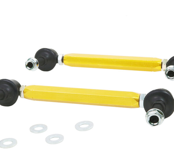 Whiteline Universal Swaybar Link Kit-Heavy Duty Adj Steel Ball w/ 10mm Ball/Ball
