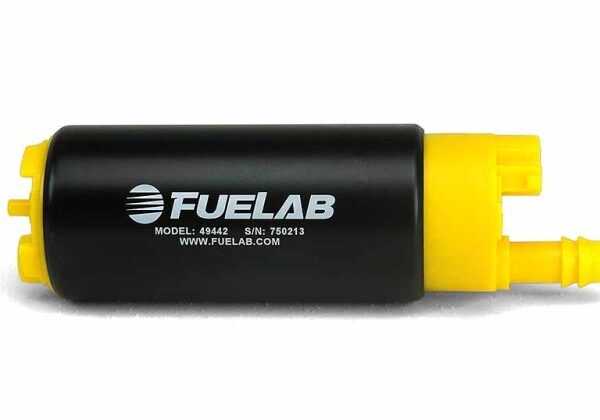 Fuelab 494 High Output In-Tank Electric Fuel Pump - 340 LPH In In-Line From Out