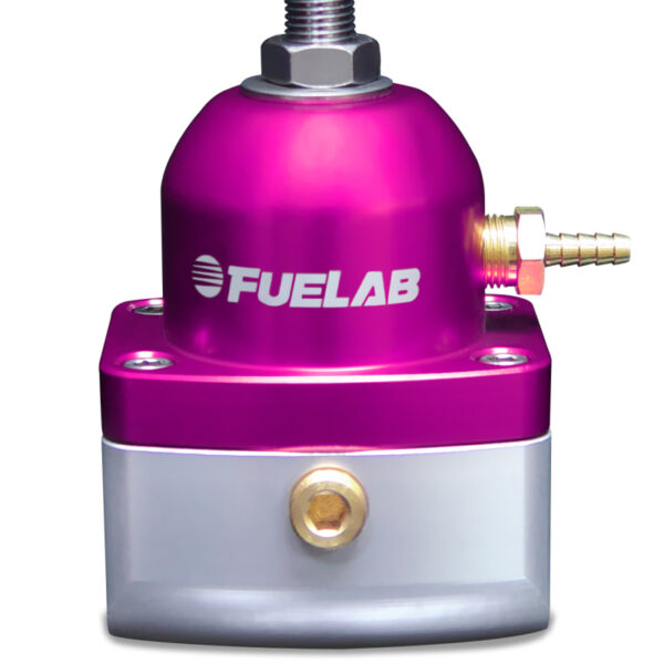 Fuelab 515 EFI Adjustable FPR 90-125 PSI (2) -10AN In (1) -6AN Return - Purple