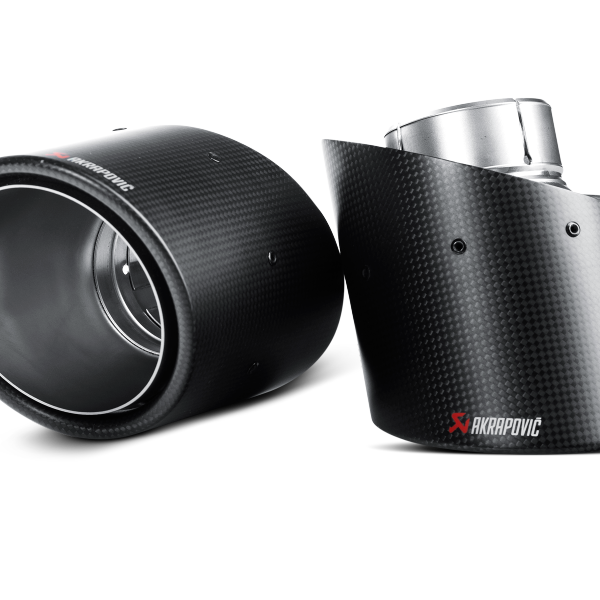 Akrapovic 09-16 Volkswagen Scirocco R Tail Pipe Set (Carbon)