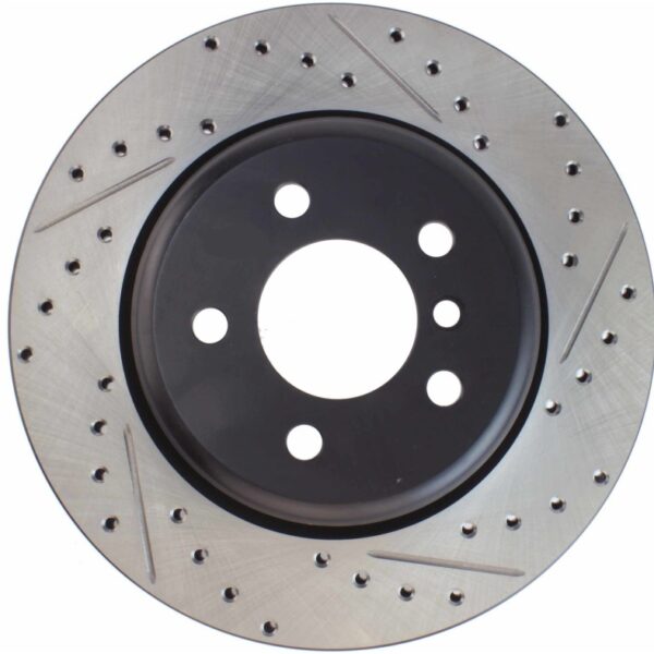 StopTech 2011-2013 BMW 535i / 2012-2016 BMW 640i Slotted & Drilled Rear Left Brake Rotor
