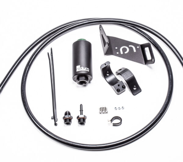 Radium Engineering BMW E9x Fuel Hanger Feed w. Stainless Filter