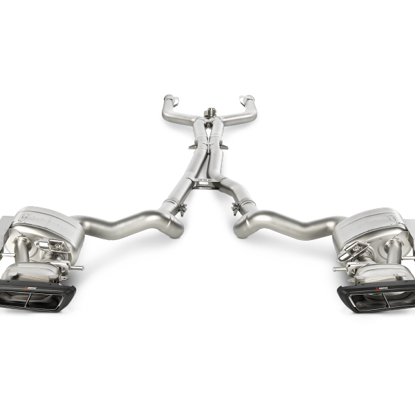 Akrapovic 15-17 AMG C63 Estate Evolution Line Cat Back (Titanium) w/ Carbon Tips (Req. Link Pipe)