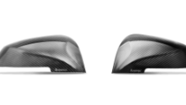 Akrapovic 2016+ BMW M2 (F87) Carbon Fiber Mirror Cap Set - High Gloss