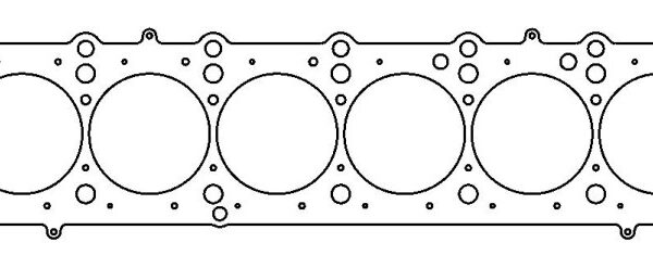 Cometic Mercedes 92-05 M120-V12 90mm .051in MLS Head Gasket LHS