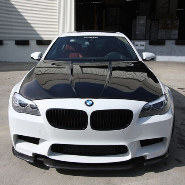 VR Aero 11-17 BMW F10/M5/550/535/528 Carbon Fiber Hood Vented Cowl