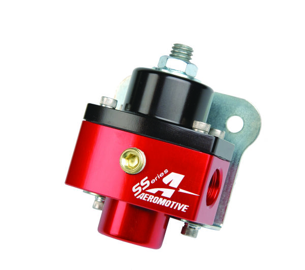Aeromotive Carbureted Adjustable Regulator - Billet 2-Port AN-6