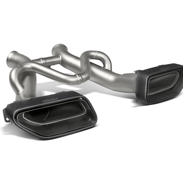 Akrapovic 14-17 McLaren 650S/650S Spyder Slip-On Line (Titanium) w/ Carbon Tips