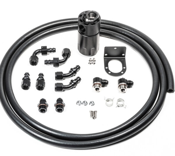 Radium Engineering Single Catch Can 8AN Kit Fluid Lock