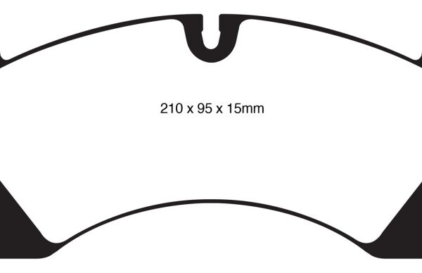 EBC 10+ Volkswagen Touareg 3.0 Supercharged Hybrid Redstuff Front Brake Pads