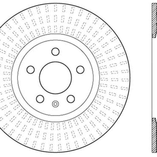 StopTech Slotted Sport Brake Rotor