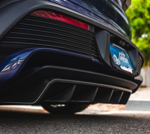 VR Aero Porsche Taycan Turbo/Turbo S Carbon Fiber Rear Diffuser