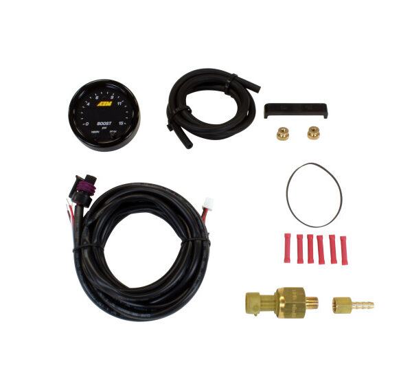 AEM X-Series Pressure 0-15psi Gauge Kit