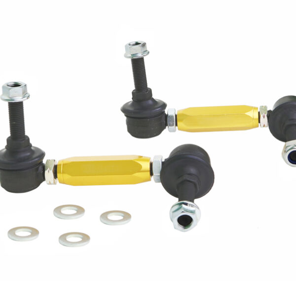 Whiteline Universal Swaybar Link Kit-Heavy Duty Adj Steel Ball w/ 10mm Ball Stud