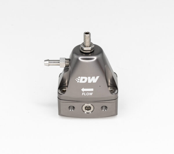 DeatschWerks DWR1000iL In-Line Adjustable Fuel Pressure Regulator - Titanium