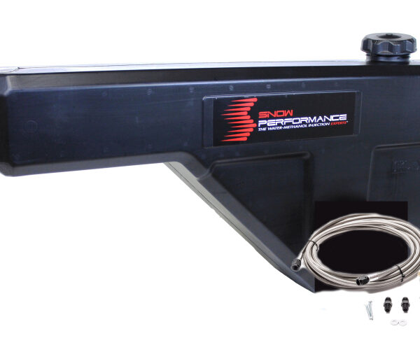 Snow Performance Water Tank Upgrade 10gal (w/Braided SS Line/Brackets/Solenoid/4AN Fittings)