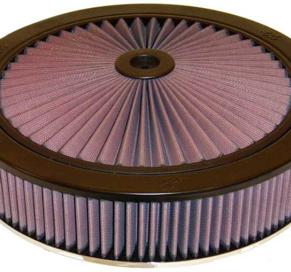 K&N X-Stream Top Filter X-Stream 5.125in Flange 14x3.12in Height 0.875in Drop Base