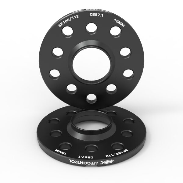 aFe CONTROL Billet Aluminum Wheel Spacers 5x100/112 CB57.1 10mm - Volkswagen/Audi