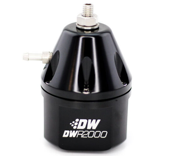 DeatschWerks DWR2000 Adjustable Fuel Pressure Regulator - Black