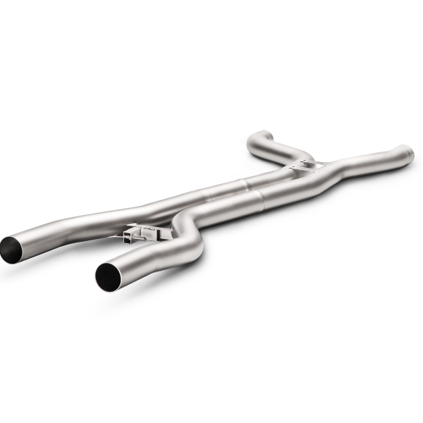 Akrapovic 15-17 Porsche Cayenne GTS (958 FL) Evolution Link Pipe Set (Titanium)