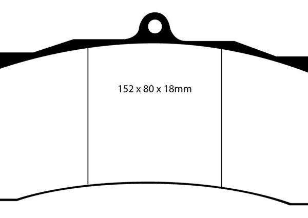 EBC Brakes Bluestuff Street and Track Day Brake Pads