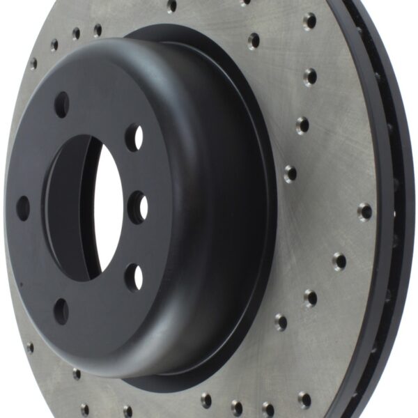 StopTech Sport Cross Drilled Brake Rotor - Front Right