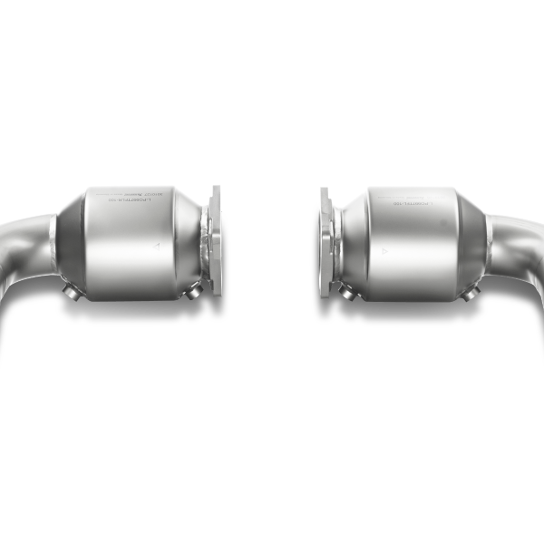 Akrapovic 10-13 Porsche 911 Turbo/Turbo S (997) Link Pipe Set w/ Cat (Titanium)