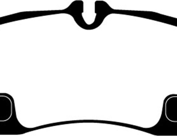 EBC 09-12 Porsche 911 (997) (Cast Iron Rotor only) 3.6 Carrera 2 Redstuff Rear Brake Pads