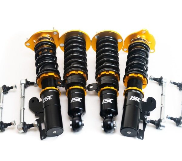 ISC Suspension 98-05 Porsche 996 911 RWD N1 Coilovers - Track/Race