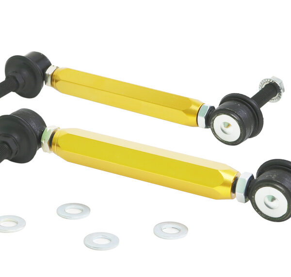 Whiteline Universal Sway Bar End Link Kit - 175-200mm Heavy Duty Adjustable - 10mm Ball Studs