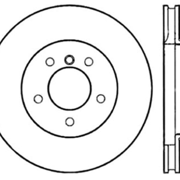 StopTech Drilled Sport Brake Rotor