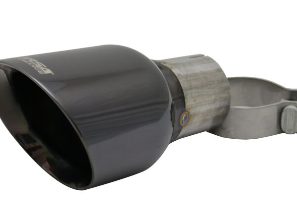 Corsa Single Universal 2.75in Inlet / 4.5in Outlet Black PVD Pro-Series Tip Kit