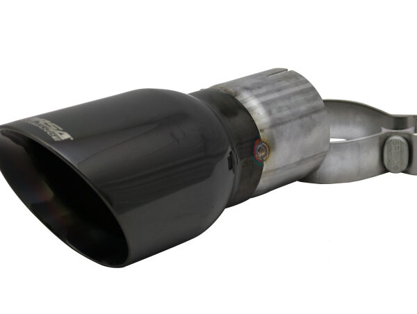 Corsa Single Universal 3.0in Inlet / 4.0in Outlet Black PVD Pro-Series Tip Kit