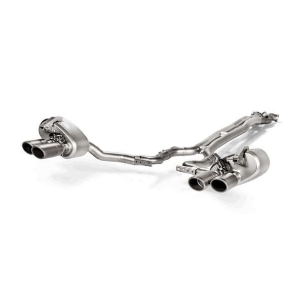 Akrapovic 17-18 Porsche Panamera Turbo Evolution Line Cat Back (Titanium) (Tips Not Incl.)