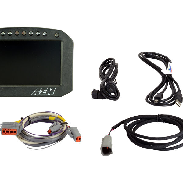 AEM CD-5L Carbon Logging Flush Digital Dash Display