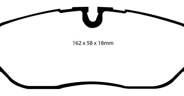 EBC 05-10 Land Rover LR3 4.4 Greenstuff Front Brake Pads